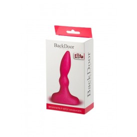 Розовый анальный стимулятор Beginners p-spot massager - 11 см.