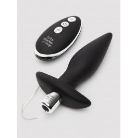 Черная вибровтулка Relentless Vibrations Remote Control Butt Plug - 11,4 см.