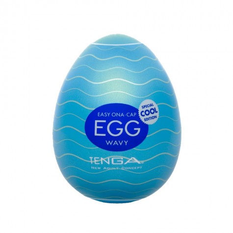 Мастурбатор-яйцо с охлаждающей смазкой COOL EGG