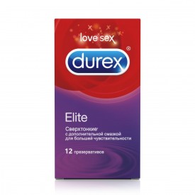 Сверхтонкие презервативы Durex Elite - 12 шт.