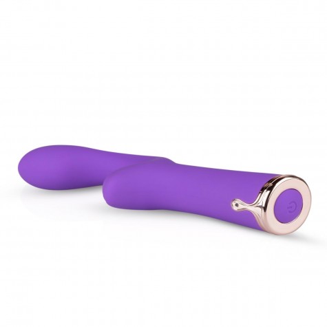 Фиолетовый вибратор The Baroness G-spot Vibrator - 19,5 см.